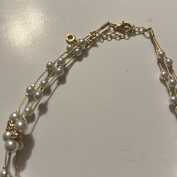 ANNE KLEIN
Gold-Tone Beaded Three-Row Necklace, 16" + 3" extender - Picture 4 of 5